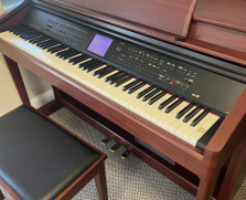 Kawai CP139 digital ensemble piano, mahogany